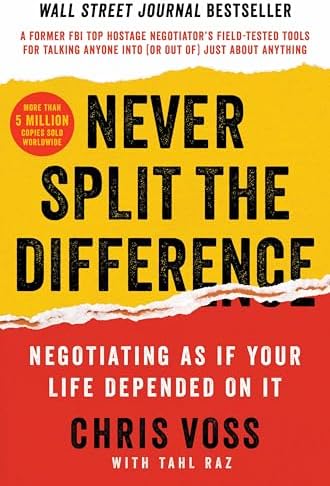 Never Split The Difference (Us Pocket) Book Cover