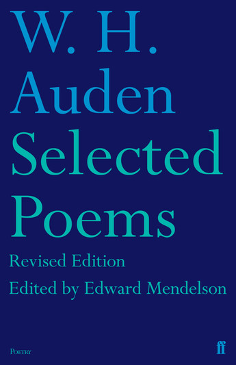 W.h. Auden Selected Poems Book Cover