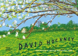 David Hockney : The Arrival Of Spring, Normandy 2020 (Hc) Book Cover